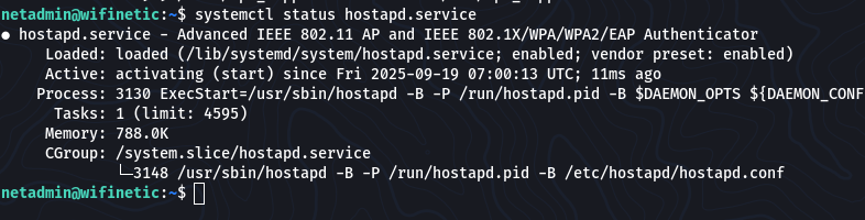 Local enumeration - hostapd