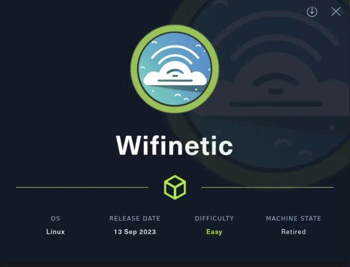 Wifinetic HTB image